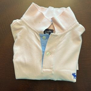 Abercrombie and Fitch Mens Pink Polo (XS) -gently worn